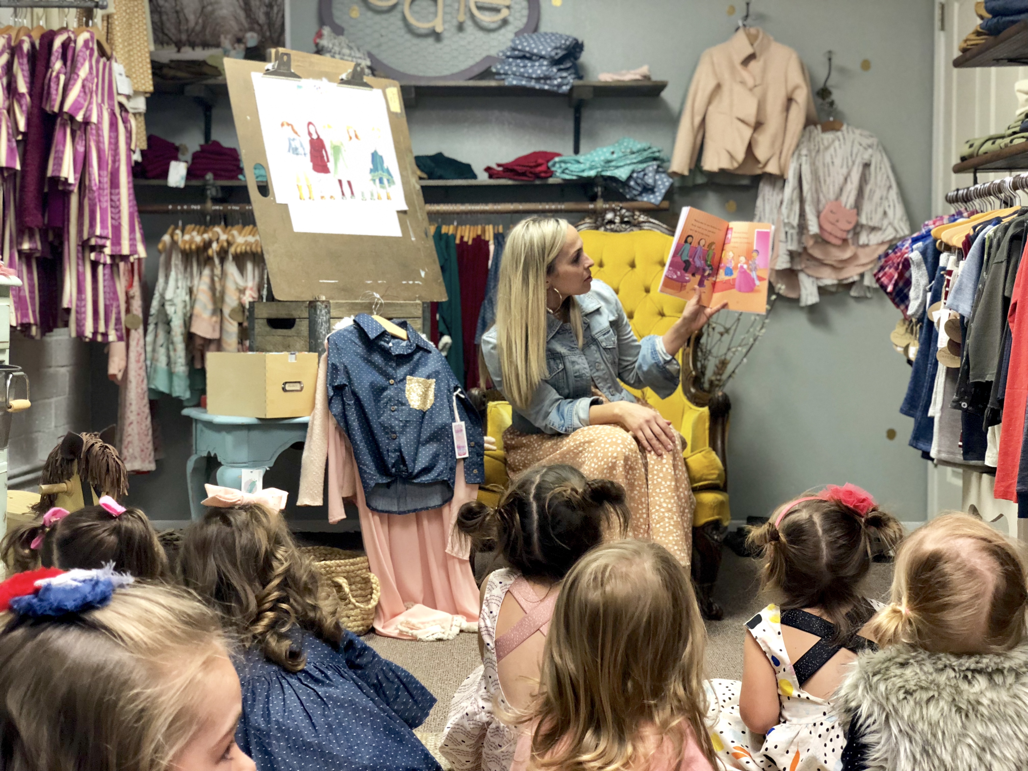 story time at cavelle kids in old town clovis