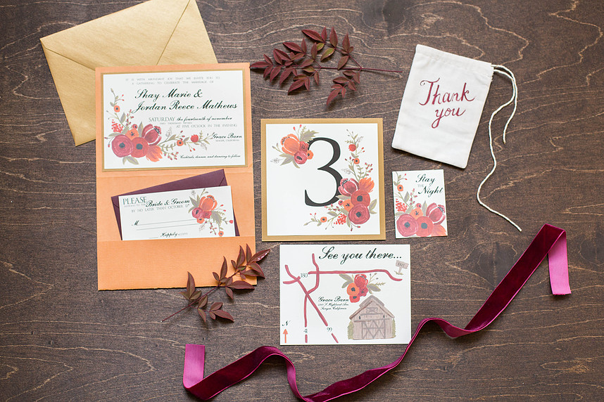 custom invitations made my trademark in fresno